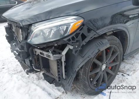 2018 Mercedes-Benz Amg Gle 63 Coupe S 4Matic z USA, uszkodzony, nr VIN 4JGED7FB6JA104317